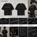 ManiVerse Acid Wash Oversized T-Shirt – Heavyweight 240 GSM Streetwear Tee